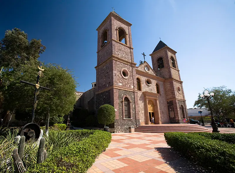 Exterior of the Mission of Our Lady of the Pillar of La Paz Airapi