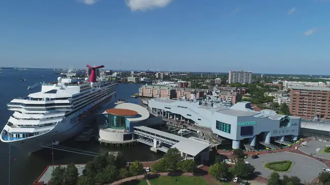 norfolk va cruise terminal parking