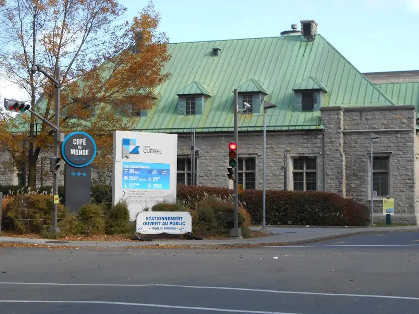 Entrance to the Port of Quebec