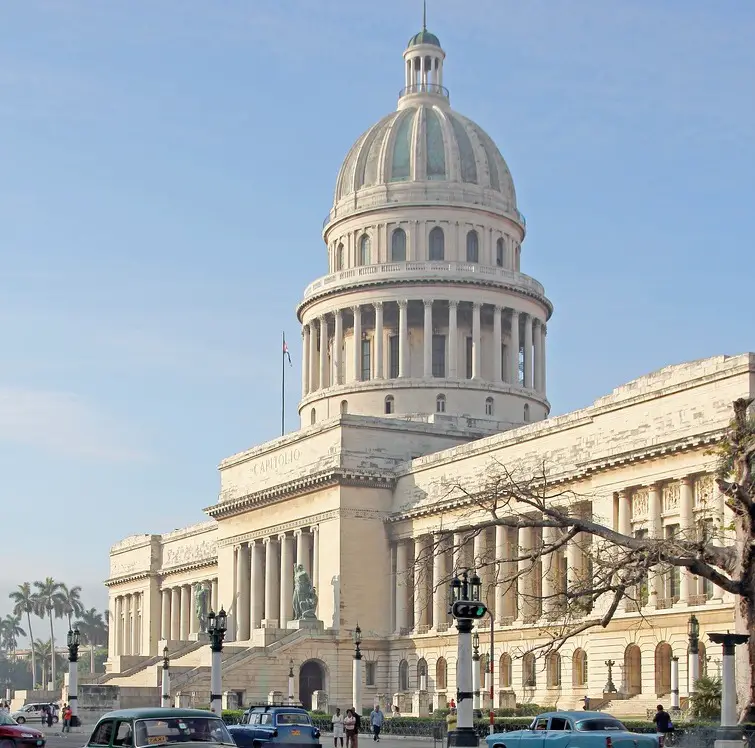 The Capitol building Havana Cuba