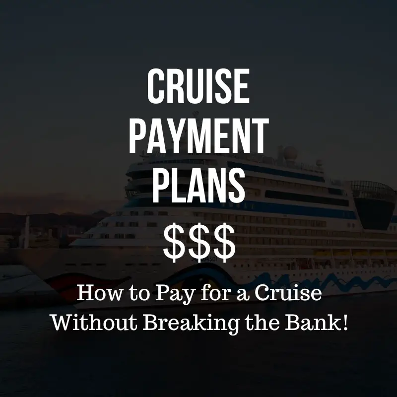 cruise payment plans